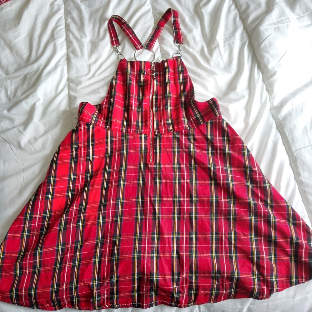 Hot Topic plaid dress